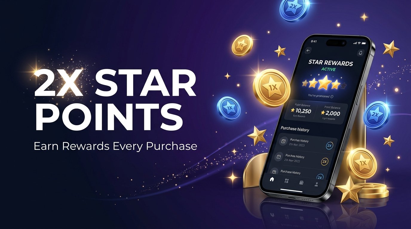 Star Rewards & Double Points Promotion