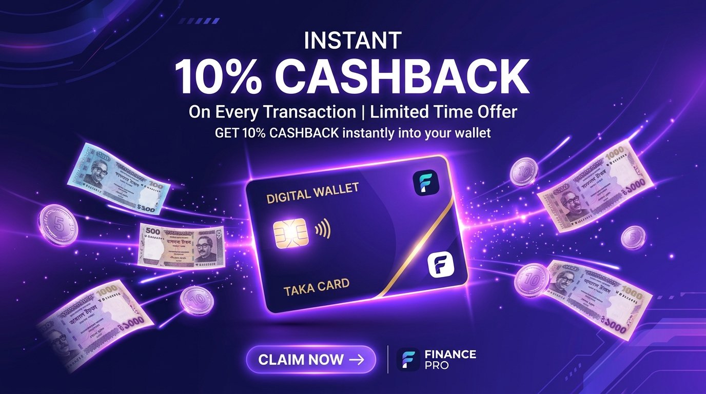 Instant 10% Cashback on Every Purchase